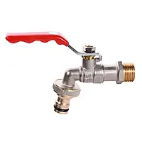 Кран Thermo Alians 1/2" нержавійка ПИВНИЙ