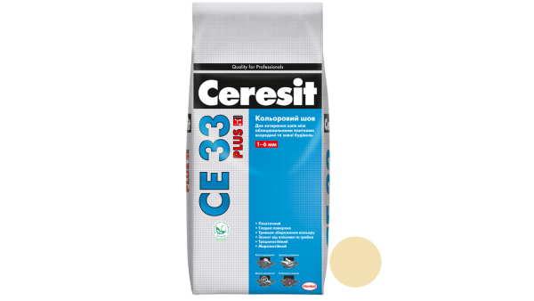 Затірка Ceresit 2кг №140 ваниль