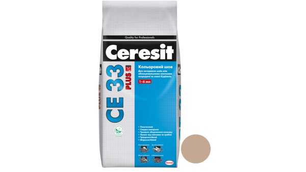 Затірка Ceresit 2кг №125 карамель