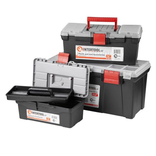 Комплект ящиків для інструментів 3шт,13*16*20,5 BX-0003/BX-0205