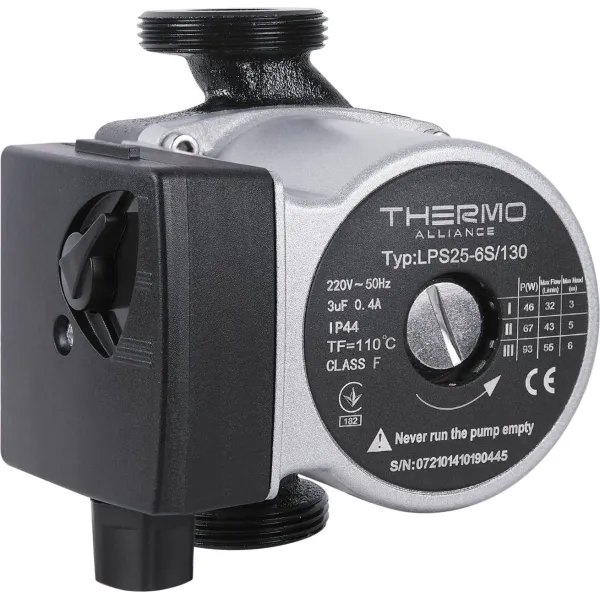 Насос циркуляційний ТЕРМО АЛЬЯНС pumpe 25*6 130мм + гайки