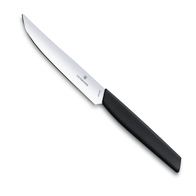 Кухонний ніж Swiss Modern Steak 12см із чорн. ручкою
