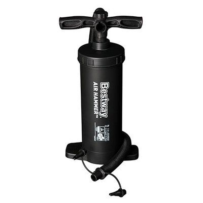 Насос ручний BESTWAY 37см шланг+насадки (62086)