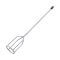 Міксер для гіпсу 80*400*8 мм INTERTOOL HT-4005