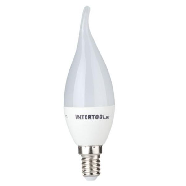 Лампа світлодіодна LED C37,E14,150-300B,3Bт.4000К LL-0161