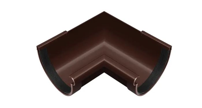 Кут жолоба RAINWAY зовнішній (90*) 130 коричневий