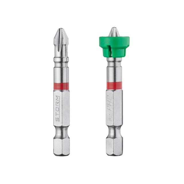Комплект насадокPH2 з обмежувачем 1\4*50мм S2 VT-0231