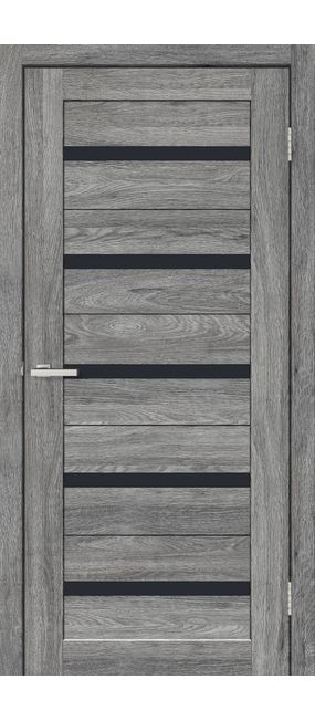 Двері міжкімнатні DOORS 2000*800*40мм С 026 BG чорне дуб Сієрра