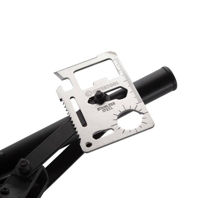 Картка мультитул 11 в1  INTERTOOL HT-0589