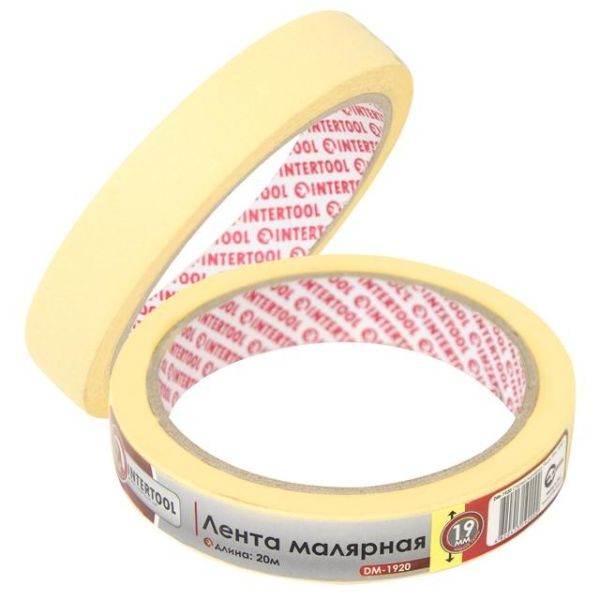 Стрічка малярна 19мм*20м DM-1920