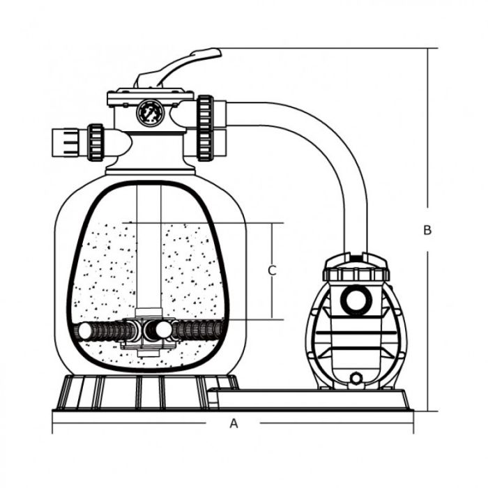 Фільтр уст FSF-400 (400мм*6,48м3)