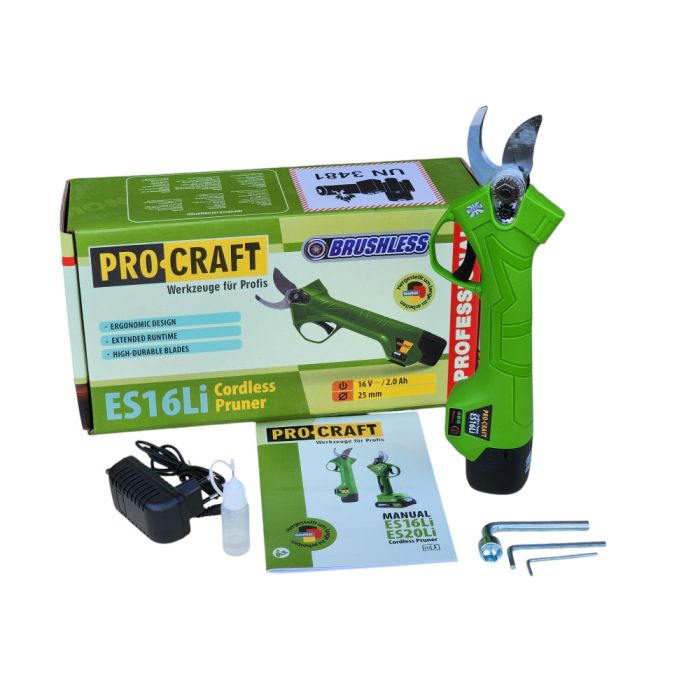 Сікатор акум. PRO-CRAFT ES-16Li (1акум+зарядка)