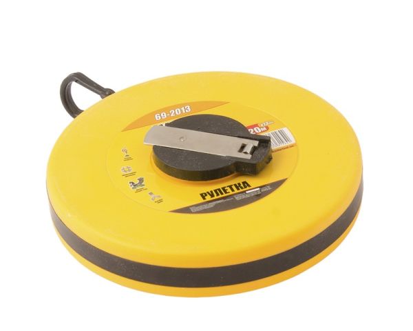 Рулетка MASTERTOOLскловолоконна 20м*13мм