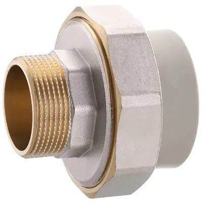 PPR aмериканка з зовн.різбленням 20*1/2" (латунь)ТА