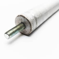 Анод магнієвий 400* 6мм коротка  шпилька Італія з прорізом