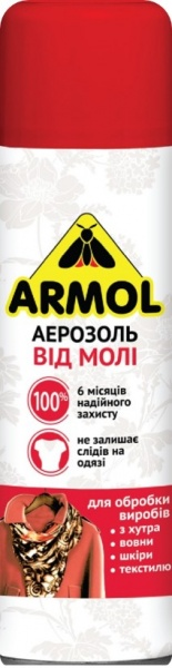 АРМОЛЬ аерозоль від молі 140мл БУН ДЖОКЕР