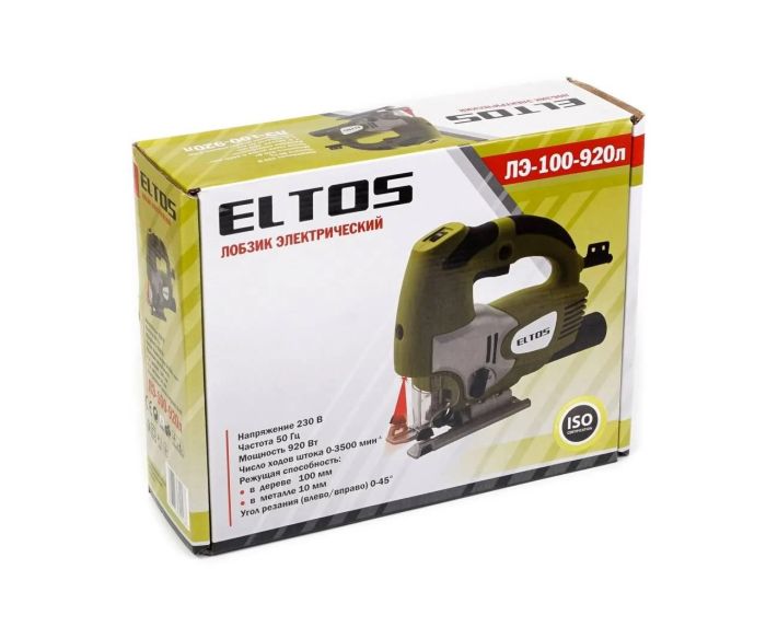 Електролобзик (лазер)  "ELTOS" 920 Вт ЛЭ-100,шт