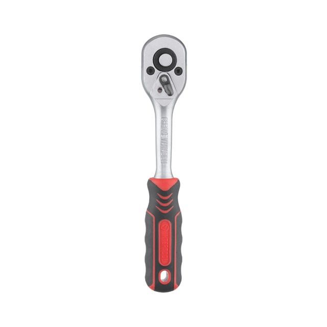 Рукоятка із храповим механізмом на 72 зуба 3/8" INTERTOOL ET-9002