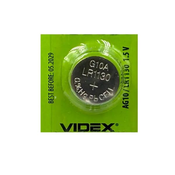 Батарея VIDEX AG-10 LR1130 1.5V