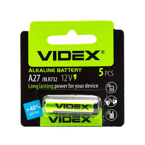 Батарея VIDEX (алк) A27 12v