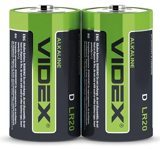 Батарея VIDEX/ENRLIGHT (алк) LR20 бочка