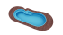 Композитный бассейн 8,00*3,50*1,6-1.2 (Каскад)