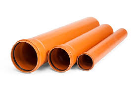 Труба 110*3000 EVCI PLASTIK зовнішній помаранчовий