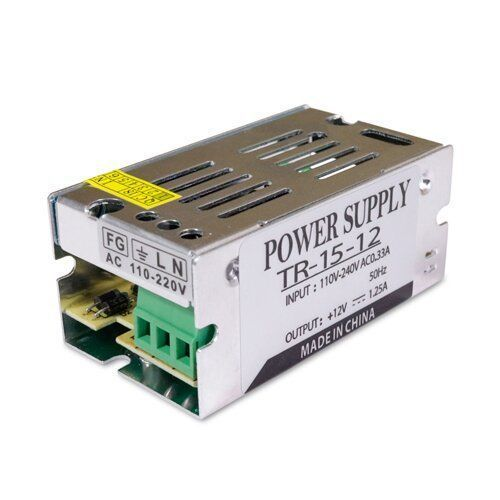 Блок живлення DC12 15W 1.25A TR15-12