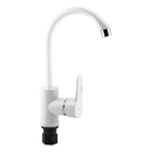 Змішувач кухня BRINEX пластик білий глянець 35W 007U 40к