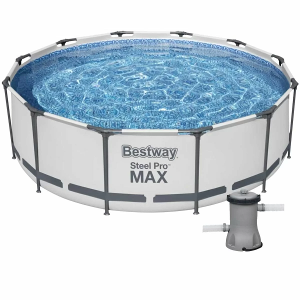 Басейн каркасний BESTWAY 366*100см фільтр-насос+ремкомплект (56418)
