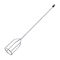 Міксер для гіпсу 100*600*8 мм INTERTOOL HT-4006