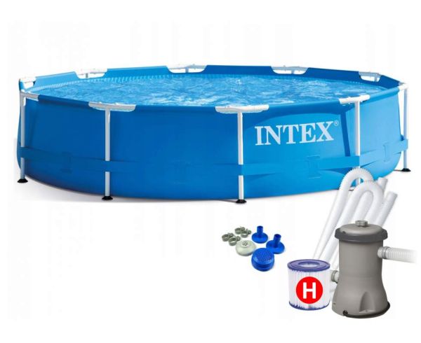 Басейн каркасний INTEX.366*76см+насос 6503л (28212)