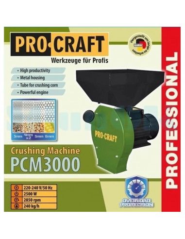 Кормоподрібнювач Procraft PCM3000