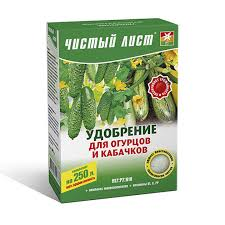 Добриво "Чистий лист" для огірків/кабачків