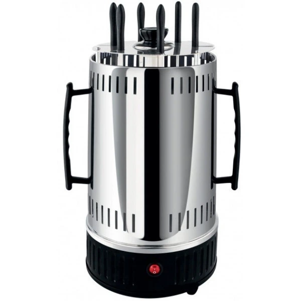 Електрошашличниця DOMOTEC MS-7781 6 шампурів нержавійка