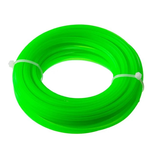 Лiска для тримера "квадрат" кручена, 2.4 мм x 15 м INTERTOOL DT-2313