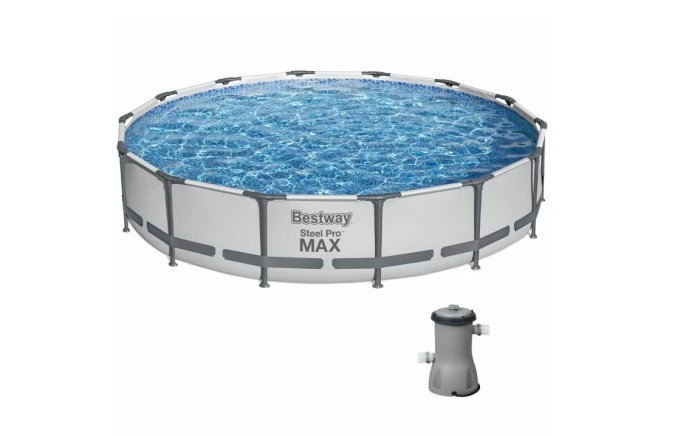 Басейн каркасний BESTWAY 56595 (427*840см) (РОЗПРОДАЖ)