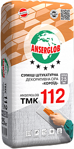 Штукатурка Анцерглоб "Короїд" ТМК-112 2,5мм сіра (25кг)