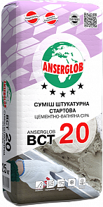 Шпаклювання Ансерглоб ВСТ-20 25 кг
