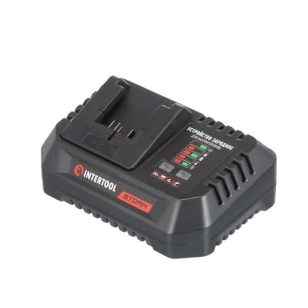 Пристрій зарядний для акумуляторів Li-ion 20 В, струм заряду 4,0 А INTERTOOL WT-0345