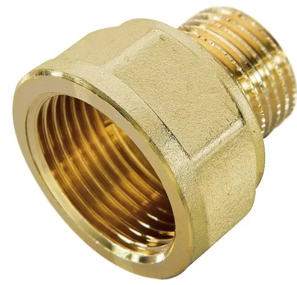 Футорка 1/2"в *3/4"н бронза (20-15) лійка