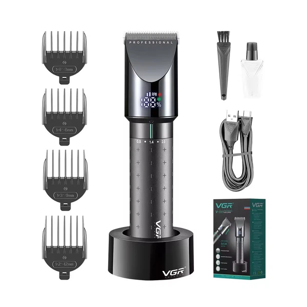 Тример акумул, Geeme GM-698-VGR V-978 USB+5 насадок