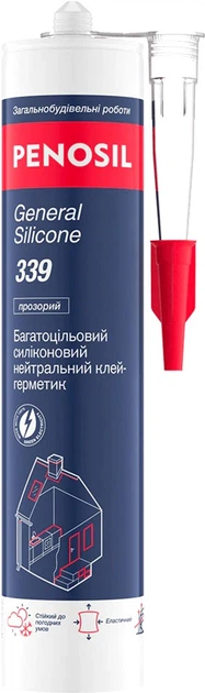 Герметик Penosil Genera 339 силіконовий (прозорий) 310мл