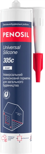 Герметик Penosil силіконовий універсальний 305 (прозорий) 280мл