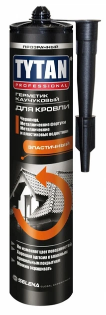 Герметик TYTAN кровельний (прозорий)