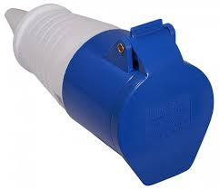 Гніздо АСКО переносне ГП 32А/3 2Р+P 220-250В IP44