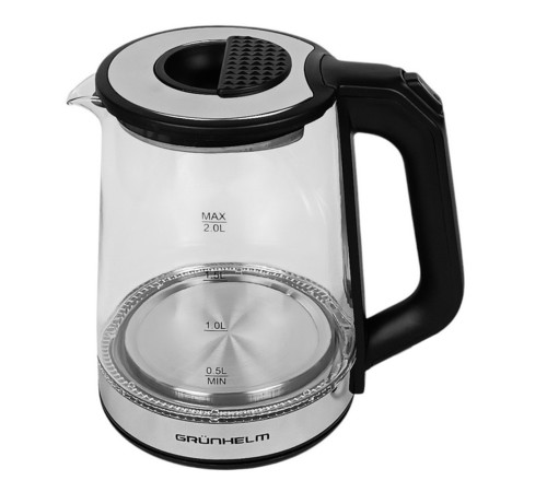 Електрочайник GRUNHELM EKG-2313 (чорний) 2л 1500Вт дисковий