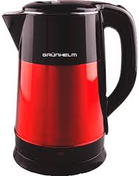 Електрочайник GRUNHELM EKS-1855SR (метал колір червоний)2,5л 1500-1800Вт дисковий