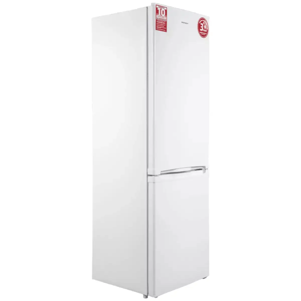 Холодильник GRUNHELM GRW-185DD білий двокамерний нижня морозилка 185см