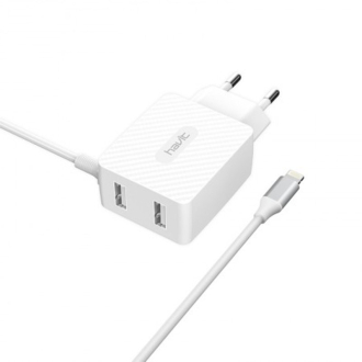 Зарядний пристрій HAVIT Н-143 2 USB 3.0A айфон